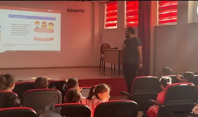 Minikler diş sağlığı konusunda bilgilendirildi