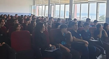 Sinop'ta liselilere şiddetle mücadele anlatıldı