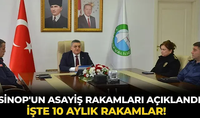 Vali Özarslan, 10 aylık asayiş verilerini açıkladı
