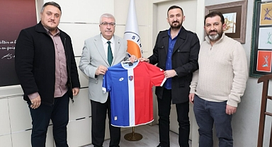 Sinop İnceburun Spor Kulübü'nden Rektör TAŞDEMİR'e ziyaret
