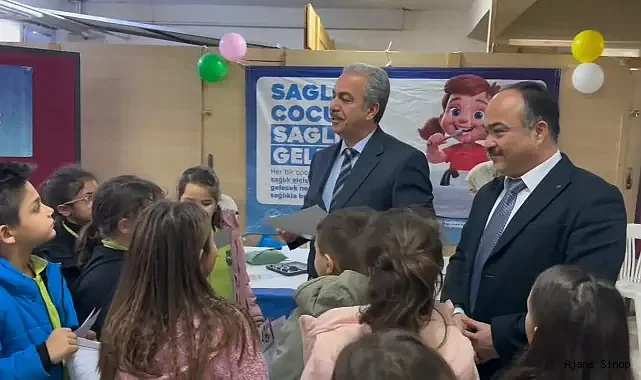 Sinop'ta çocuklara sağlıklı yaşam bilinci kazandırıldı