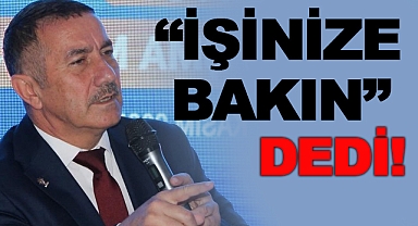 İL BAŞKANI ÜÇÜNCÜOĞLU'NDAN DİYOJEN'Lİ GÖNDERME!