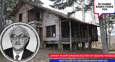 AHMET MUHİP DIRANAS KÜLTÜR EVİ SEZONA YETİŞECEK