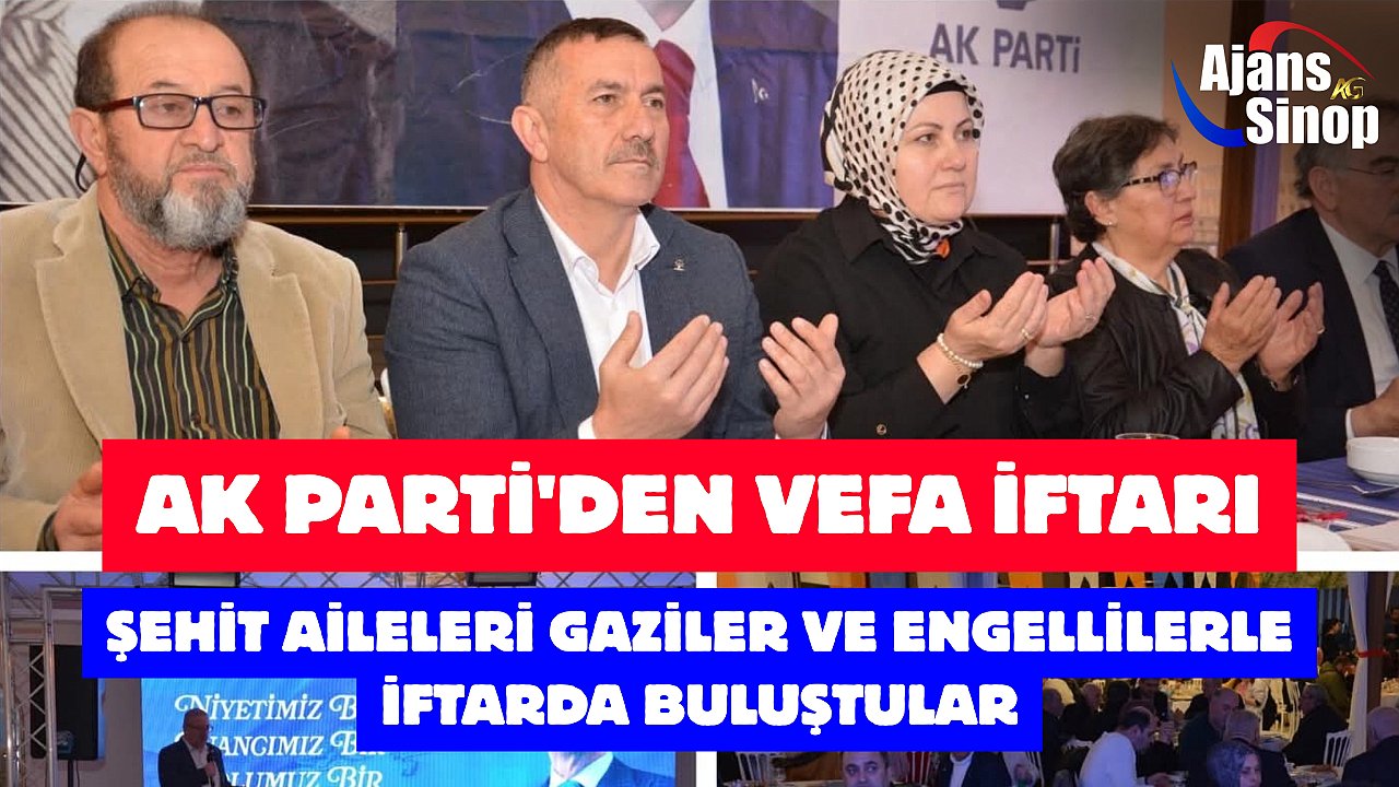 AK PARTİ'DEN VEFA İFTARI