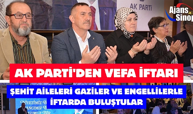 AK PARTİ'DEN VEFA İFTARI