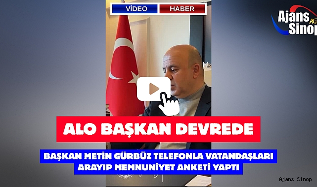 ALO BAŞKAN DEVREDE