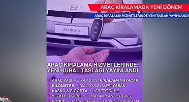 ARAÇ KİRALAMADA YENİ DÖNEM