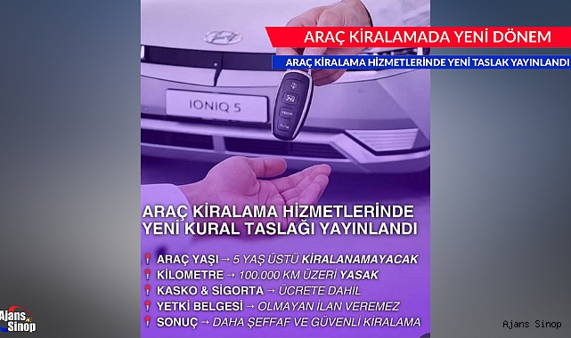 ARAÇ KİRALAMADA YENİ DÖNEM