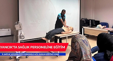 AYANCIK'TA SAĞLIK PERSONELİNE EĞİTİM