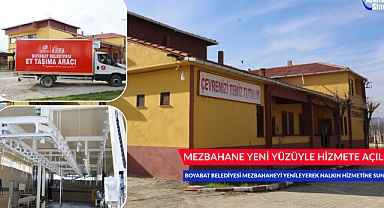 BOYABAT BELEDİYE MEZBAHANESİ YENİ YÜZÜYLE HİZMETE AÇILDI