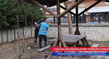 BOYABAT BELEDİYESİ'NDEN RAMAZAN AYI ÖNCESİ ÖRNEK ÇALIŞMA