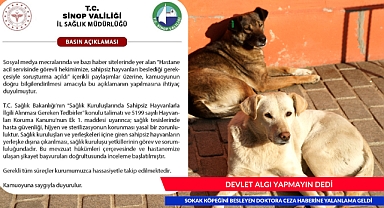 DEVLET ALGI YAPMAYIN DEDİ