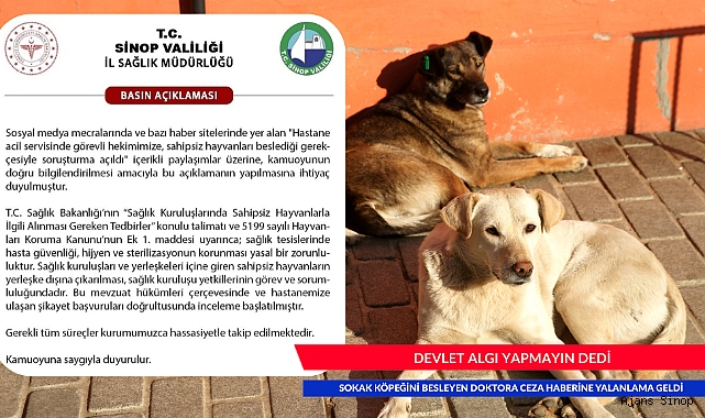 DEVLET ALGI YAPMAYIN DEDİ