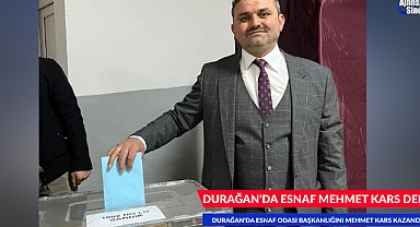 DURAĞAN'DA ESNAF MEHMET KARS DEDİ