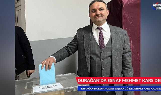 DURAĞAN'DA ESNAF MEHMET KARS DEDİ