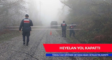 HEYELAN YOL KAPATTI
