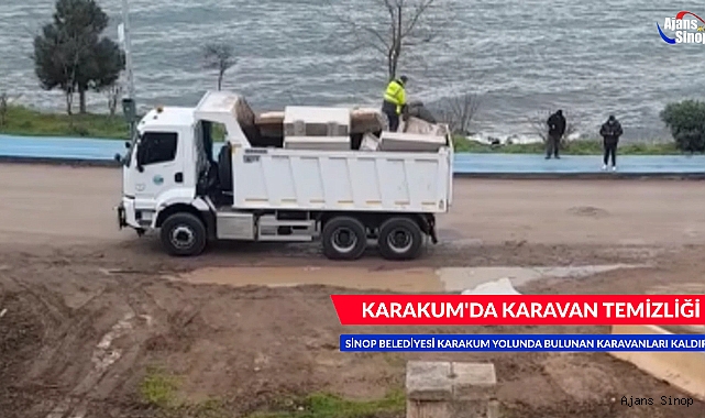 KARAKUM'DA KARAVAN TEMİZLİĞİ
