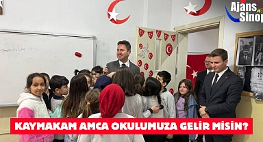 KAYMAKAM AMCA OKULUMUZA GELİR MİSİN?