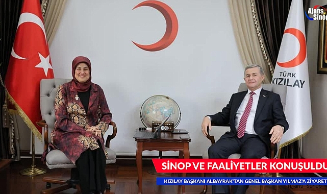 KIZILAY BAŞKANI ALBAYRAK'TAN GENEL BAŞKAN YILMAZ'A ZİYARET