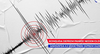 KOMŞUDA DEPREM PANİĞE NEDEN OLDU