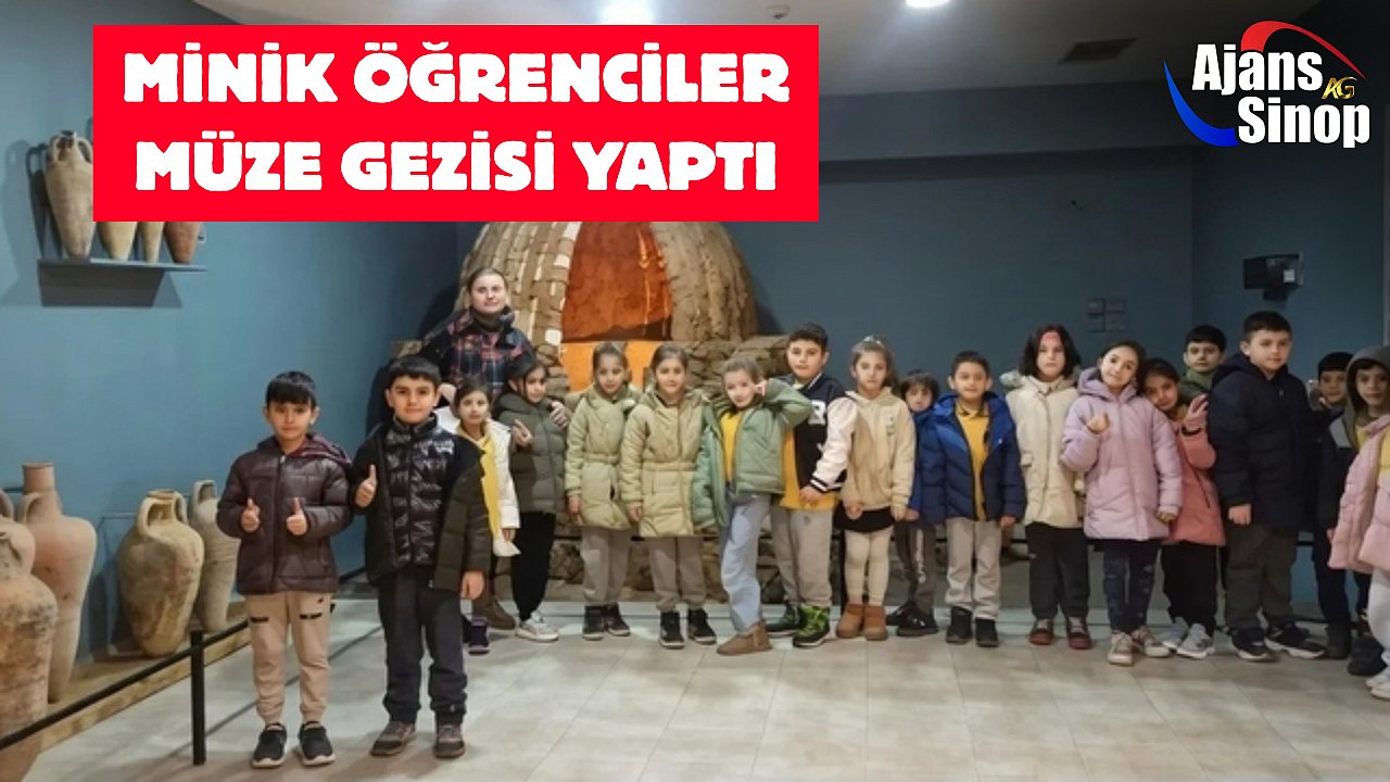 MİNİK ÖĞRENCİLER MÜZE GEZİSİ YAPTI