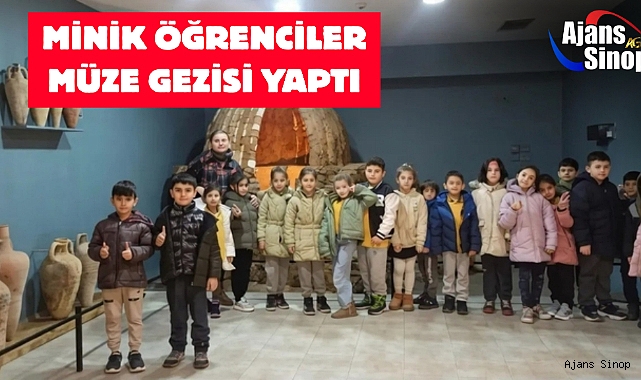 MİNİK ÖĞRENCİLER MÜZE GEZİSİ YAPTI