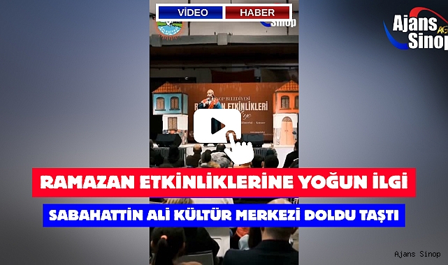 RAMAZAN ETKİNLİKLERİNE YOĞUN İLGİ