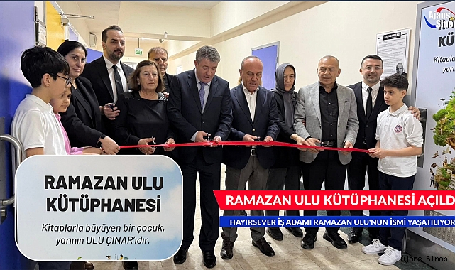 RAMAZAN ULU KÜTÜPHANESİ AÇILDI