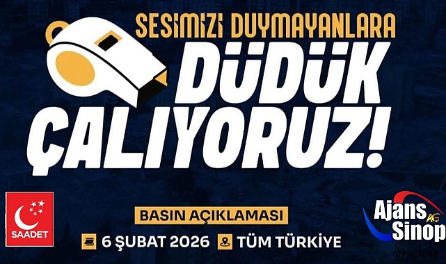 SESİMİZİ DUYMAYANLARA DÜDÜK ÇALIYORUZ!