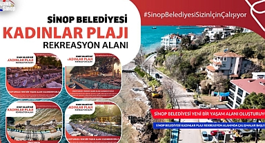 SİNOP BELEDİYESİ YENİ BİR YAŞAM ALANI OLUŞTURUYOR