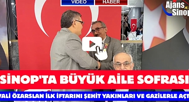 SİNOP'TA BÜYÜK AİLE SOFRASI