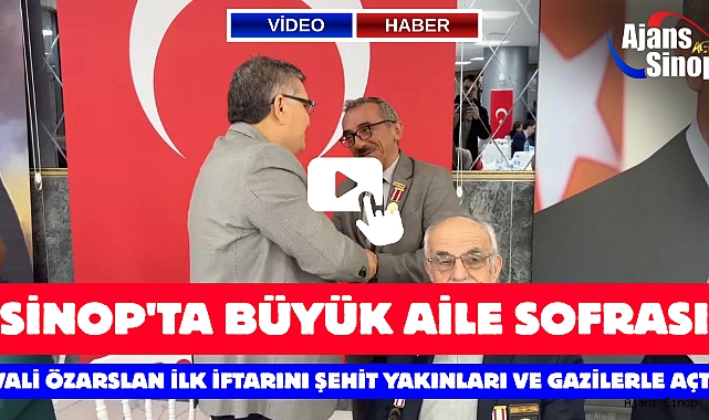 SİNOP'TA BÜYÜK AİLE SOFRASI