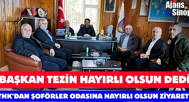 THK'DAN ŞOFÖRLER ODASINA ZİYARET