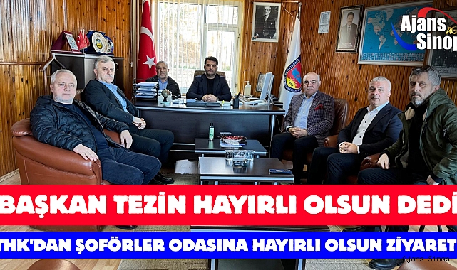 THK'DAN ŞOFÖRLER ODASINA ZİYARET