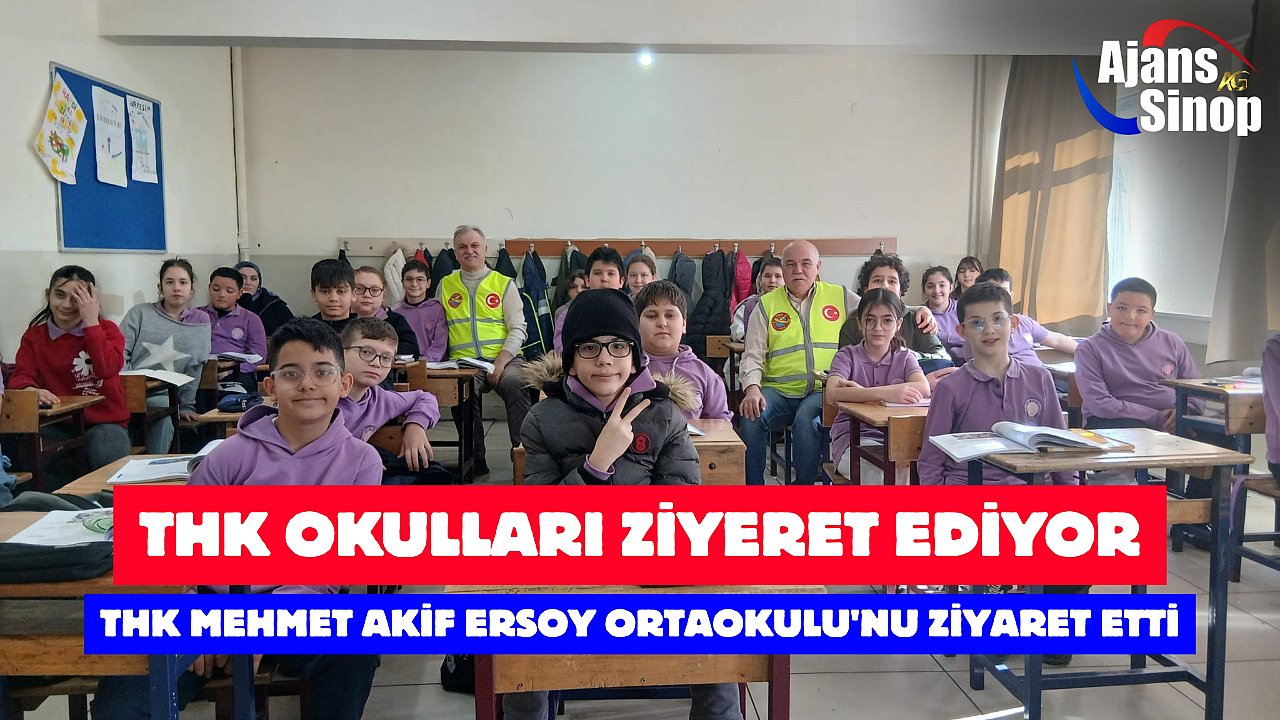 THK OKULLARI ZİYERET EDİYOR