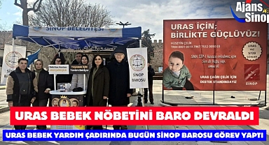URAS BEBEK NÖBETİNİ BARO DEVRALDI