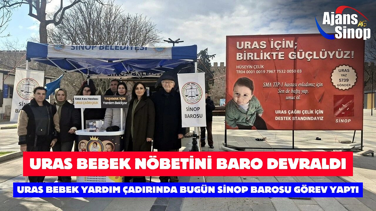 URAS BEBEK NÖBETİNİ BARO DEVRALDI