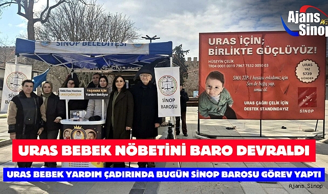 URAS BEBEK NÖBETİNİ BARO DEVRALDI