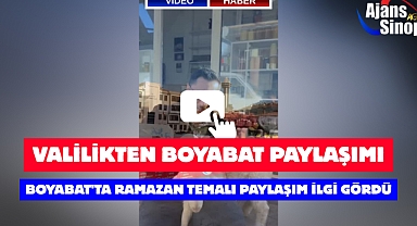 VALİLİKTEN BOYABAT PAYLAŞIMI