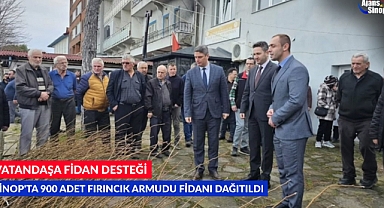 VATANDAŞA FİDAN DESTEĞİ