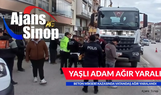 YAŞLI ADAM AĞIR YARALI