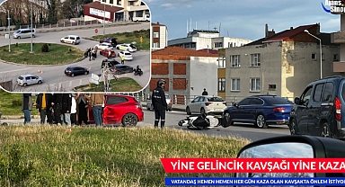 YİNE GELİNCİK KAVŞAĞI YİNE KAZA