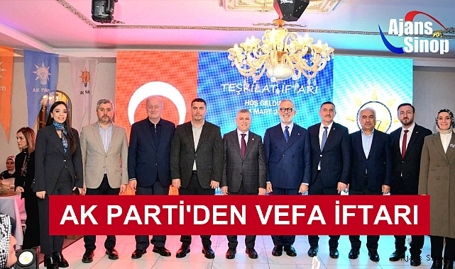 AK PARTİ'DEN VEFA İFTARI