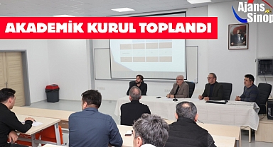 AKADEMİK KURUL TOPLANDI