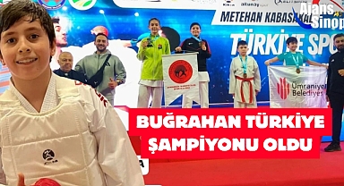 BUĞRAHAN TÜRKİYE ŞAMPİYONU OLDU