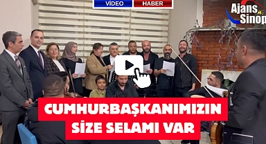 CUMHURBAŞKANIMIZIN SİZE SELAMI VAR