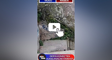 DERYA KÜMEÇ'TEN ALKIŞLANACAK HAREKET