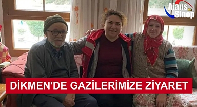 DİKMEN'DE GAZİLERİMİZE ZİYARET