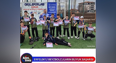 ERFELEK'Lİ BEYZBOLCULARIN BÜYÜK BAŞARISI