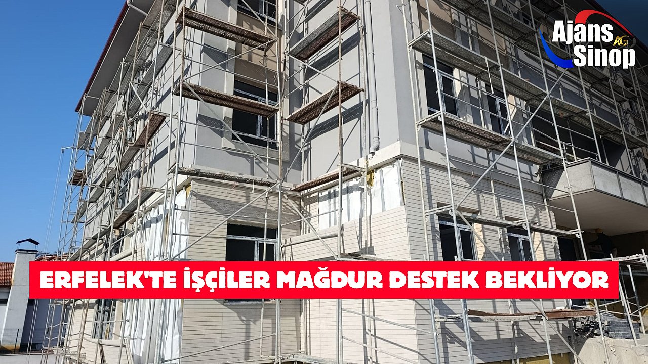 ERFELEK'TE İŞÇİLER MAĞDUR DESTEK BEKLİYOR